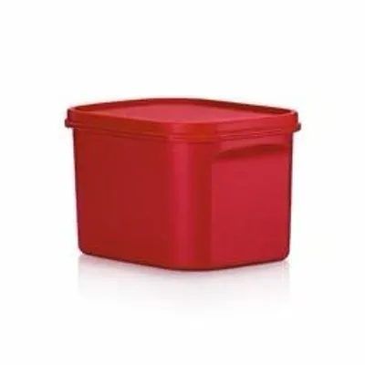 Obrázek produktu pro TUPPERWARE Eidgenosse 1,9 l černá kompaktní čtvercová nádoba modulární + utěrka na mytí nádobí
