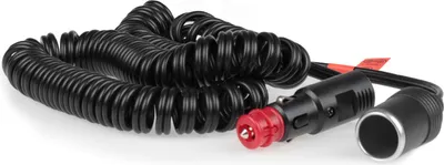 Produktbild von HEYNER® 5m Spiral Verlängerungskabel 12 V / 24 V 10A Sicherung Zigarettenanzünder Verlängerung Stecker Autostecker Kabel Ladegerät Adapter Strom