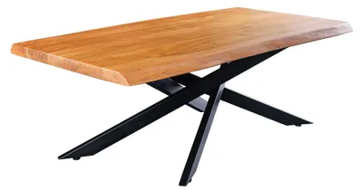 Produktbild von Couchtisch 110cm Holz Design Tisch Modern Wohnzimmer JETZT KAUFEN