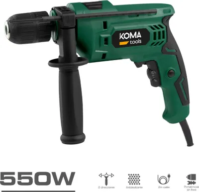 Image de Perceuse à Percussion Koma 550w Polyvalence Et Puissance Compacte - Koma Tools