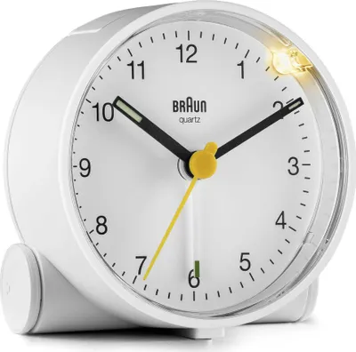 Obrázek produktu pro Quartzový budík Braun BC 01 W bílý
