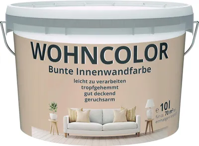 Produktbild von Wohncolor Wandfarbe kaffeezauber 10 L