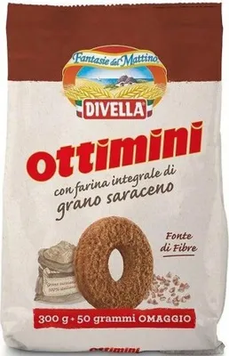 Produktbild von Ottimini Grano Saraceno Kekse 300g - Divella