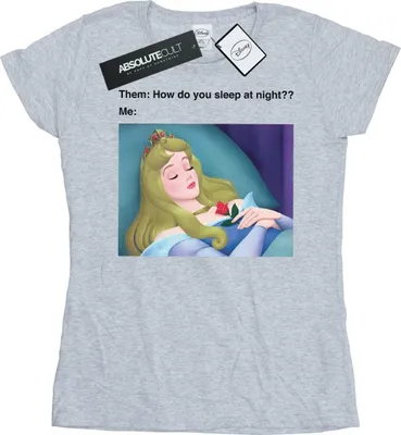 Produktbild von Disney - "Sleeping Beauty" T-Shirt für Damen BI15009 (L) (Grau)