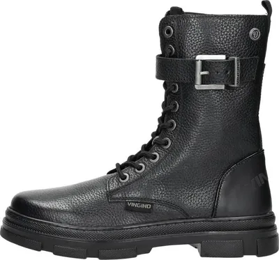 Produktbild von Vingino Jennifer Hi  Veterschoen hoog - Zwart - Maat 38