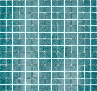 Produktbild von Glasmosaik Mosaikfliese dunkel türkis grün glänzend Pooloptik Mosaikfliese Küchenwand Fliesenspiegel Bad Duschwand MOS200-A67_f