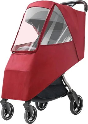 Productafbeelding van Waterdichte regenhoes voor kinderwagen als universeel reisscherm