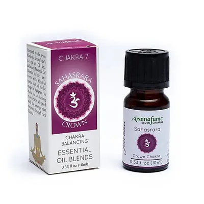 Image de Mélange d'huiles essentielles Sahasrara Chakra Aromafume - paquet de 3 pièces - 10 ml