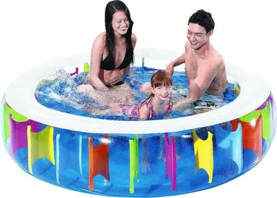 Produktbild von Aufblasbares Kinderpool 190x50cm für den Garten