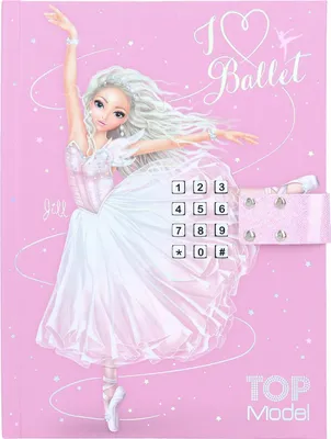 Produktbild von DEPESCHE TOPModel - Diaries with Code Lock and Music - Ballet - (0412124)