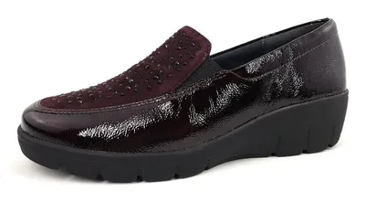 Produktbild von Semler Damenschuhe Halbschuhe Bequem Slipper Rot Freizeit, Schuhgröße:EUR 37 | UK 4