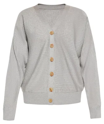 Zdjęcie produktu dla RISA damski sweter - szary melanż, XL