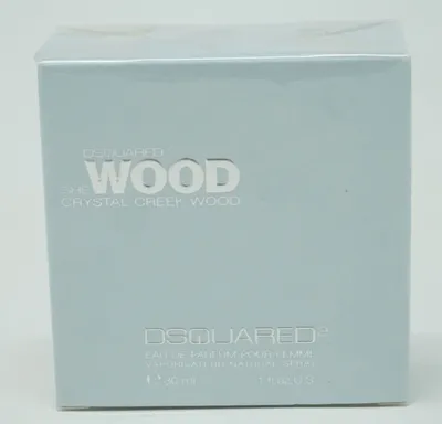 Produktbild von DSQUARED She Wood Crystal Greek Wood Eau de Parfum Pour Femme 30ml