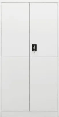 Obrázek produktu pro vidaXL Skříňka na oblečení bílá 90x40x180 cm Ocel