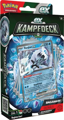 Produktbild von Pokémon Kampfdeck Baojian-ex (sofort spielbares Deck mit 60 Karten)