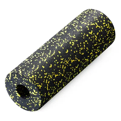 Produktbild von 4FIZJO EPP 45 cm Massageroller glatt, für Training und Rehabilitation, schwarz-gelb