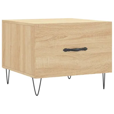 Produktbild von "WINTER SALE"Couchtisch - Wohnzimmer Tisch modern - Sonoma-Eiche 50x50x40 cm Holzwerkstoff - Kaffeetisch NEU1129256