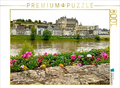 Produktbild von CALVENDO Puzzle Schloss Amboise an der Loire | 1000 Teile Lege-Größe 64x48cm Foto-Puzzle für glückliche Stunden