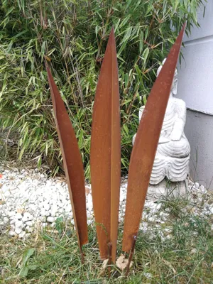Produktbild von Rustikale Metallfigur für Blumenbeete