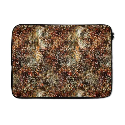 Produktbild von MuchoWow® Laptop Hülle 14 ZollTierdruck - Tiger - Schlange - Tiere Laptoptasche - Laptoptasche - Stoßsicher - Schutzhaube