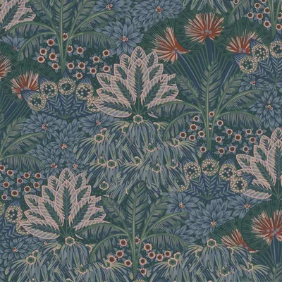 Produktbild von Rasch - Palme Tapete, Vinyl AG4060 (10 m x 53 cm) (Bunt)