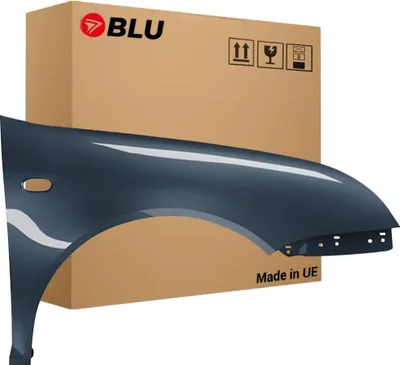 Immagine prodotto di BLU Parafango compatibile con VW Volkswagen Bora 1J1 1J6 LC7V Destra Grau BlauAnthrazit | 1998-2005 | Anteriore | Verniciato | Pronto per il montaggio | Acciaio