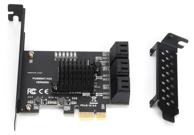 Obrázok produktu pre Rozširujúca karta pre pevný disk – adaptér s rozhraním PCIe 6,0 Gbps na SATA 6G s 6 portmi
