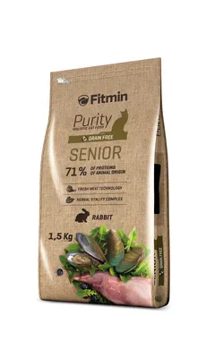 Obrázok produktu pre FITMIN cat Purity Senior 1,5kg