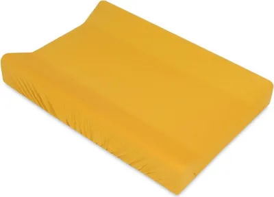 Produktbild von Wickeltischbezug 50x70/80 cm, Musselin, gelb, im Karton