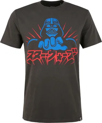 Produktbild von Recovered T-Shirt Star Wars Vader Japanese im zeitlosen Design Black S