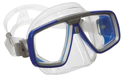 Produktbild von AquaLung Tauchmaske Look, Farbe:blau, Silikonfarbe:transparent