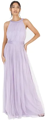 Produktbild von Anaya with Love Damen Ladies Maxi Dress for Women Halter Neck Long Sleeveless wi