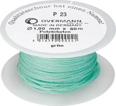 Image de Overmann Cordon de maçon PE 1,0mm 50m vert