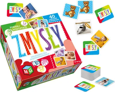 Zdjęcie produktu dla Multigra Gra Pamięć Zmysły dla dzieci