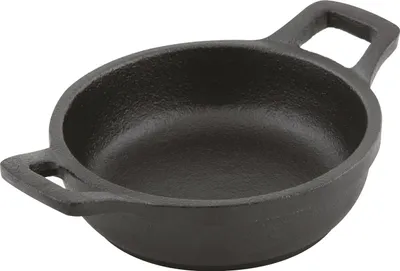 Produktbild von PARILLA runde Servierpfanne, Durchmesser: 10,7 cm, Gusseisen
