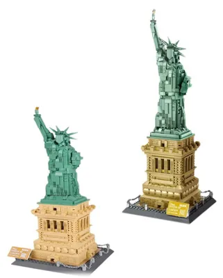 Zdjęcie produktu dla Lebula klocki konstrukcyjne zestaw 1409 el. kompatybilne statua wolności nowy jork
