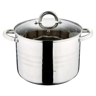 Produktbild von Topf mit Deckel Edelstahl 12,5 l Gourmet Line BLAUMANN BL-1012