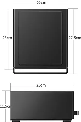 Immagine prodotto di Cassetto per capsule di caffè - Contenitore per macchina da caffè - In metallo - A un piano - Non ribaltabile - Per il piano di lavoro della cucina