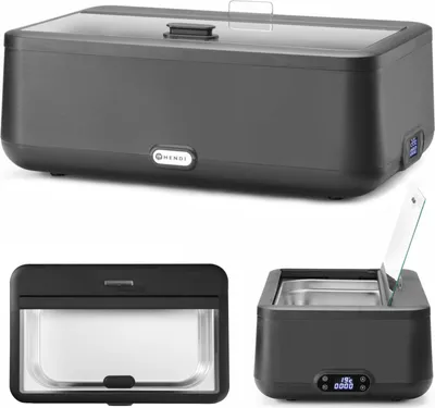 Produktbild von UNIQ elektrischer Bain-Marie-Wärmer 607 x 402 mm 700 W - schwarz