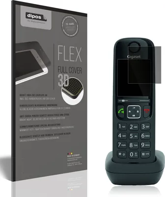 Produktbild von Full Cover Privacy Blickschutzfolie für Gigaset AS690 DECT Telefon Folie Anti-Shock