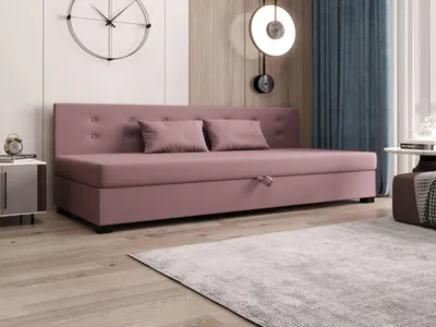 Obrázek produktu pro Jednolůžková postel 90x195 AJKA BIZ 1 - růžová
