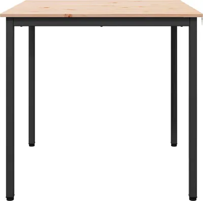 Produktbild von "Schlussverkauf" Esstisch 1 PC  - Stabile Materialien - für die Küche - Natur 80x80x75 cm Massives Kiefernholz  C9781