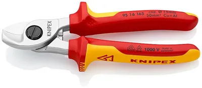 Image de Coupe-câbles isolé 1000V capacité 70mm² 200mm - KNIPEX - 95 16 200