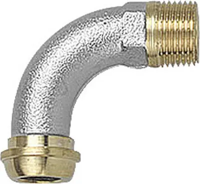 Obrázok produktu pre Herz Eisenrohranschlussbogen Fig.6249(00) 3/8 Zoll konischd., 1 Stk.