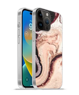 Produktbild von MuchoWow® Handyhülle Schutzhülle Hülle für Apple iPhone 14 Pro - Softcase Marmor - Mineralien - Naturstein Silikon Softcase Handy Hülle - Umschlag