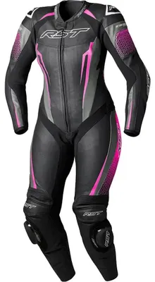 Productafbeelding van Rst Tractech Evo D3O ledercombinatie, zwart, roze, maat XL, dames