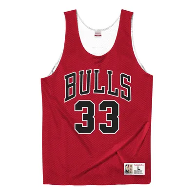 Image de Maillot NBA Réversible Scottie Pippen Chicago Bulls Mitchell & ness Rouge