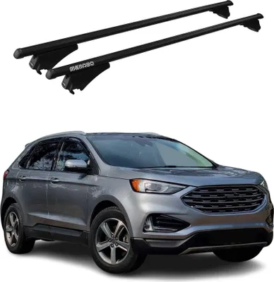 Obrázok produktu pre Tiger priečne strešné nosiče pre Ford Edge 2016–2020, čierne