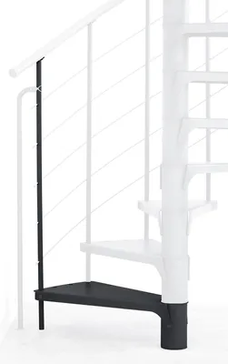 Produktbild von Minka Höhenerweiterung für Spino Smart 140cm Durchmesser Schwarz