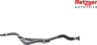Image de Tuyau de radiateur METZGER pour MERCEDES C-KLASSE (W204)